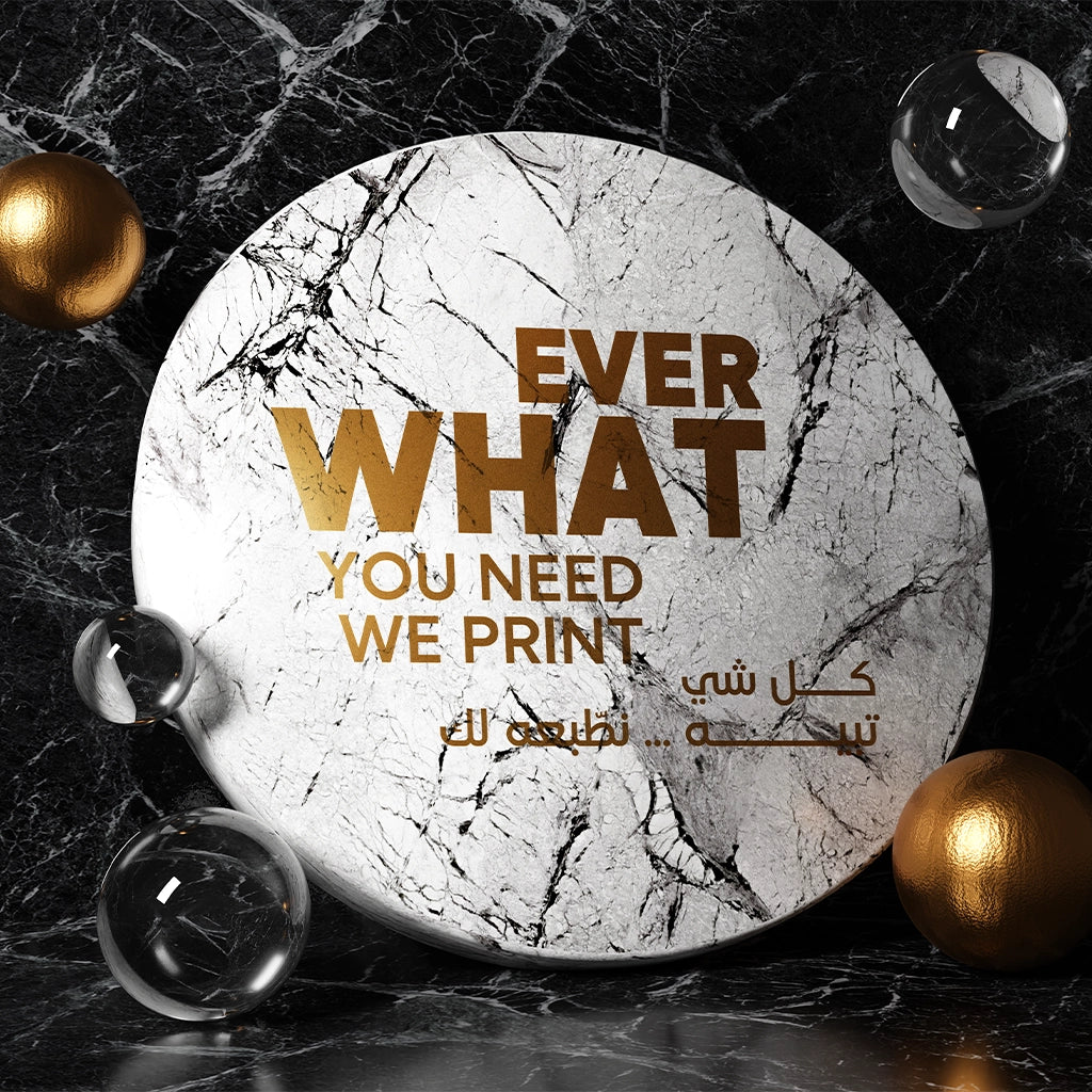 UV Printing on Marble