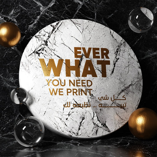 UV Printing on Marble