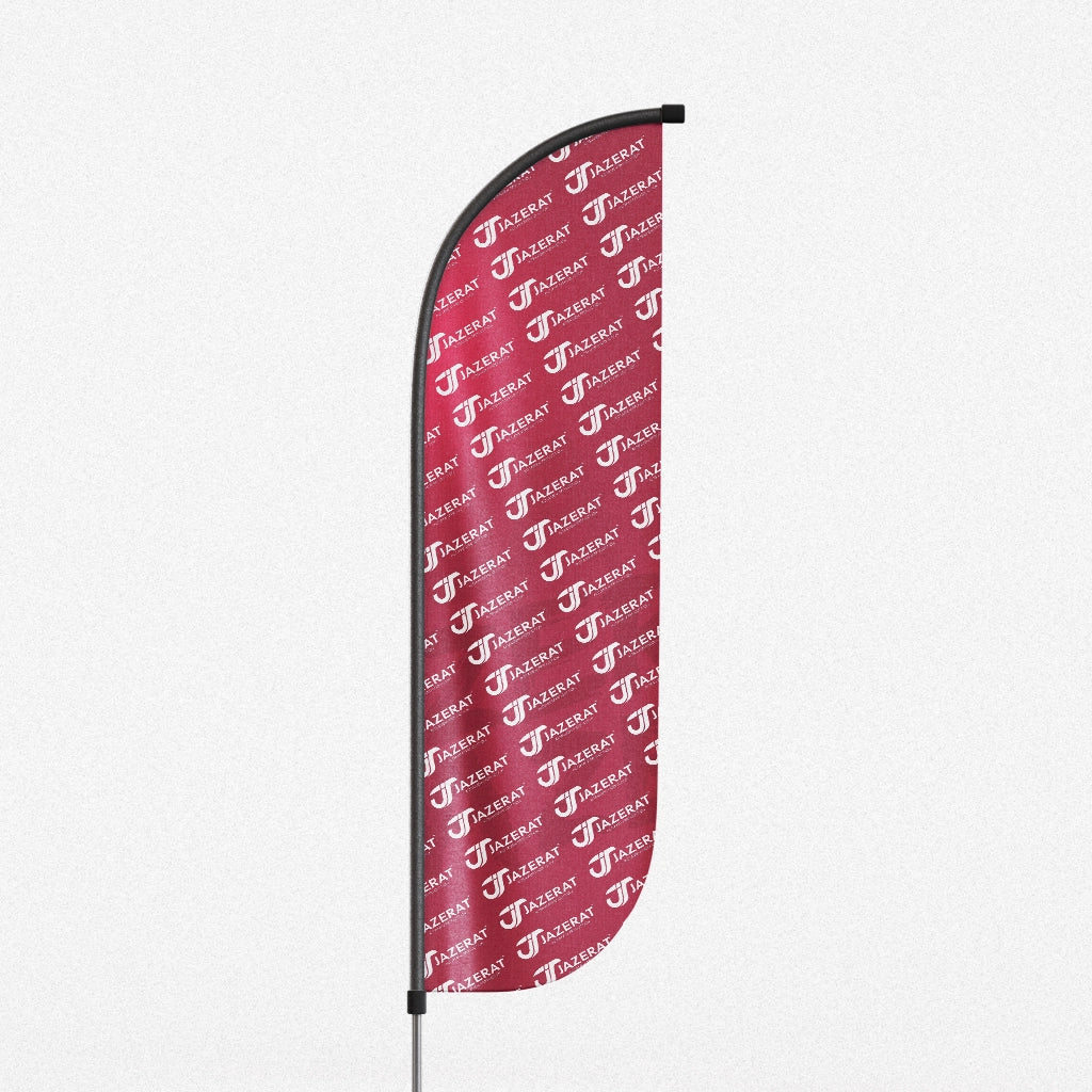 Custom Teardrop Flags for Walls & Events